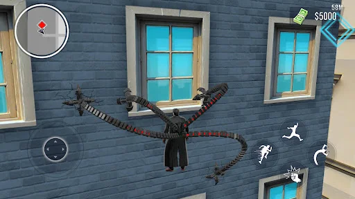 Gameplay screenshot 1 from Superhero Crime Open World War - Adventure game