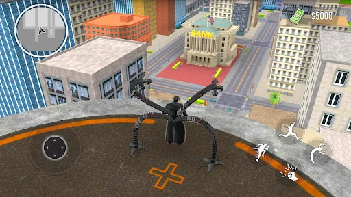 Gameplay screenshot 2 from Superhero Crime Open World War - Adventure game